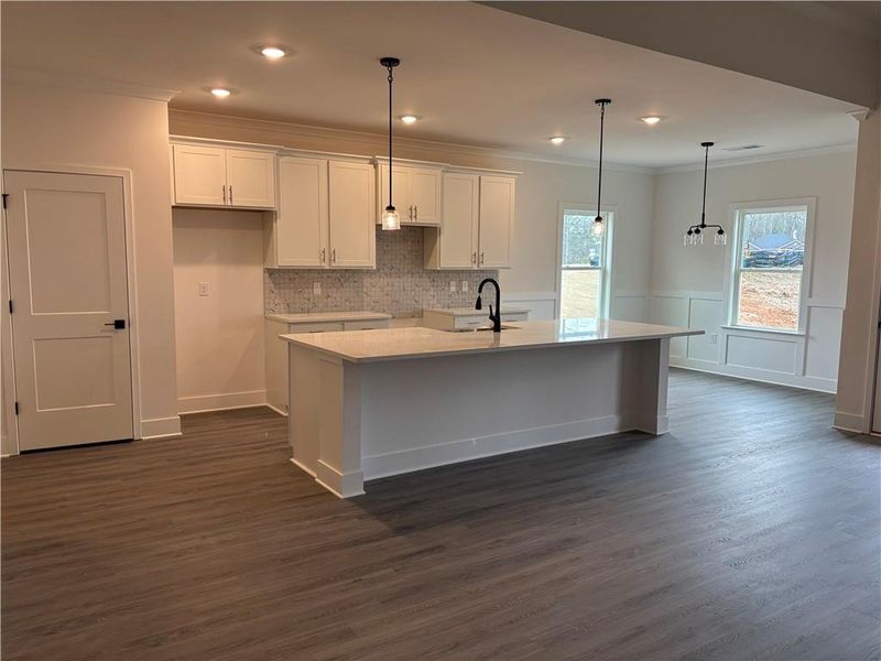 Furnished interior view inside a new home in Tuscany Hills, Douglasville (Image 8).