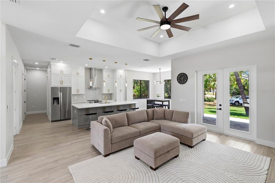 Furnished interior view inside a new home in , North Port (Image 13).