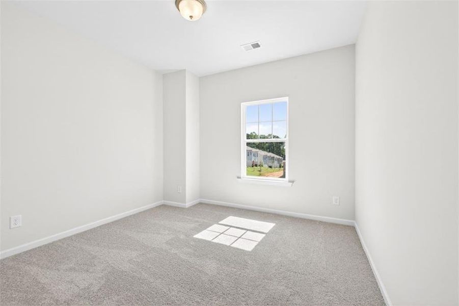 Spacious, unfurnished interior of a new home in Jameson Towns, Villa Rica (Image 13). Spacious, unfurnished interior of a new home in Jameson Towns, Villa Rica (Image 13).