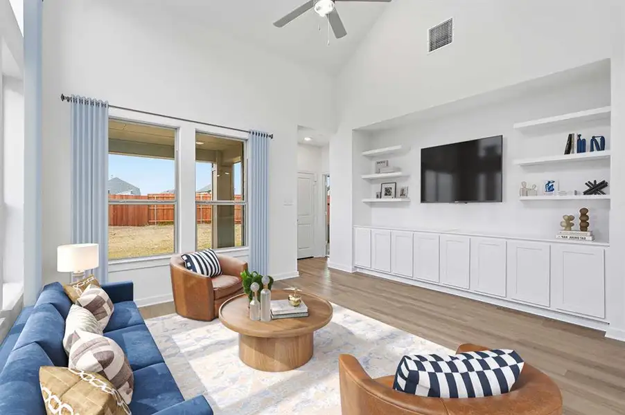 Furnished interior view inside a new home in Heartland, Crandall (Image 9).