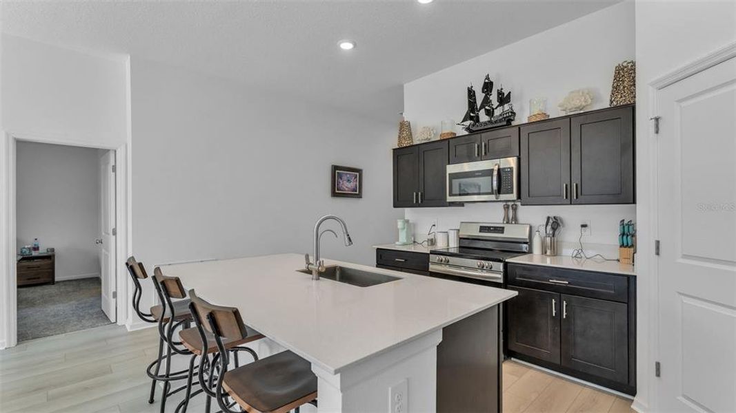 Furnished interior view inside a new home in Ranches at Lake McLeod, Eagle Lake (Image 24).