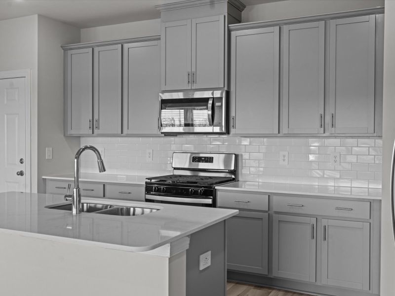 Furnished interior view inside a new home in Brayfield Manor - Heritage Collection, Wellford (Image 4).