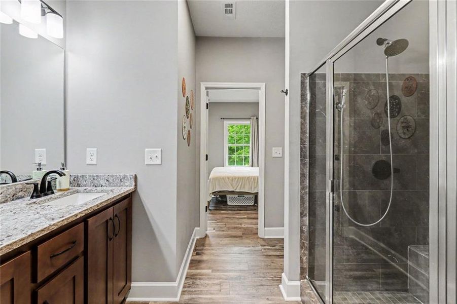 Furnished interior view inside a new home in , Cedartown (Image 7).