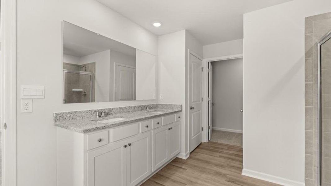 Furnished interior view inside a new home in Village at Pine Valley, Gainesville (Image 9).