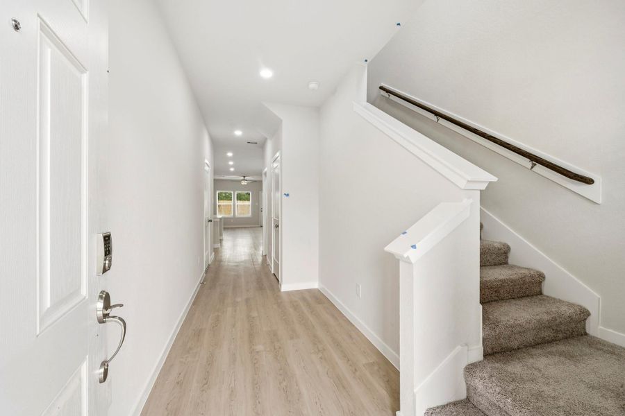 Spacious, unfurnished interior of a new home in Barrett Crossing, Crosby (Image 13). Spacious, unfurnished interior of a new home in Barrett Crossing, Crosby (Image 13).