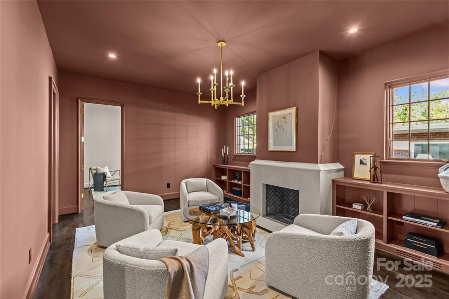 Furnished interior view inside a new home in , Charlotte (Image 27).