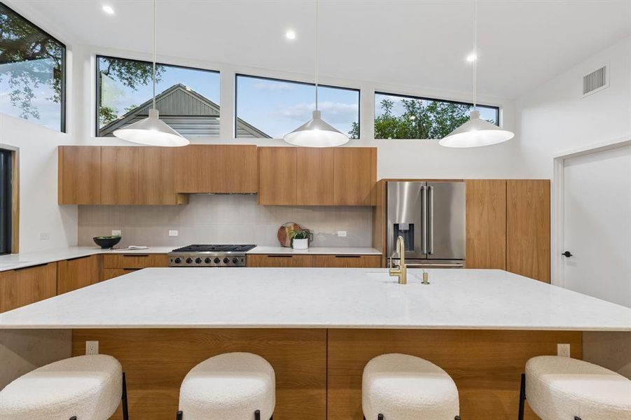 Furnished interior view inside a new home in , Dallas (Image 11).