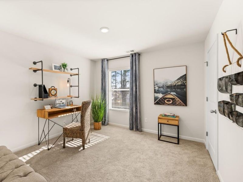 Furnished interior view inside a new home in Thompson Ridge, Dallas (Image 29).