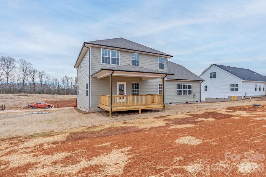 Exterior details and patio area of a home in McNeely Farms, Mount Ulla (Image 3).