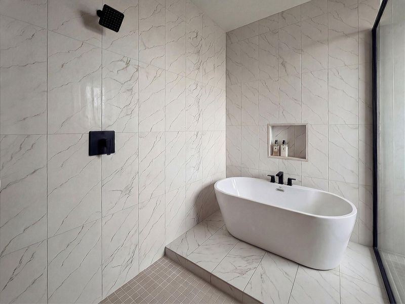 Close-up of interior finishes inside a home in Shepherd Heights, Houston (Image 3).