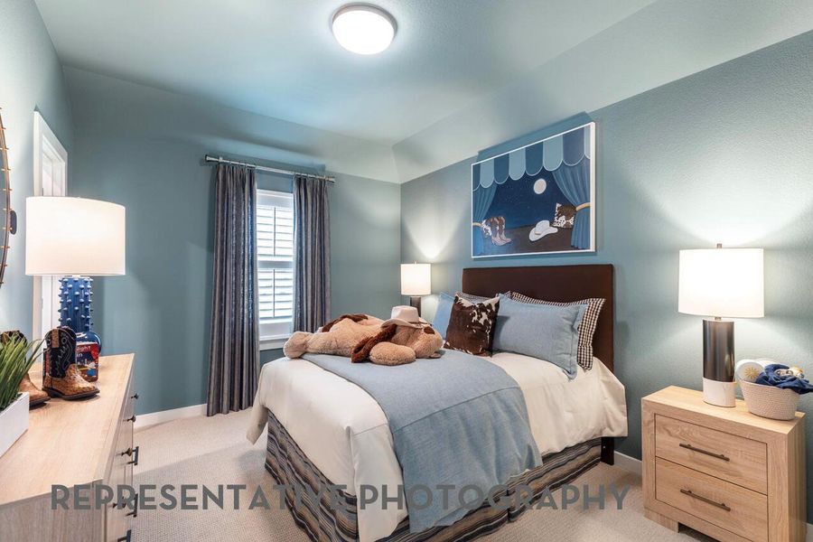 Furnished interior view inside a new home in Goodnight Ranch, Austin (Image 5).