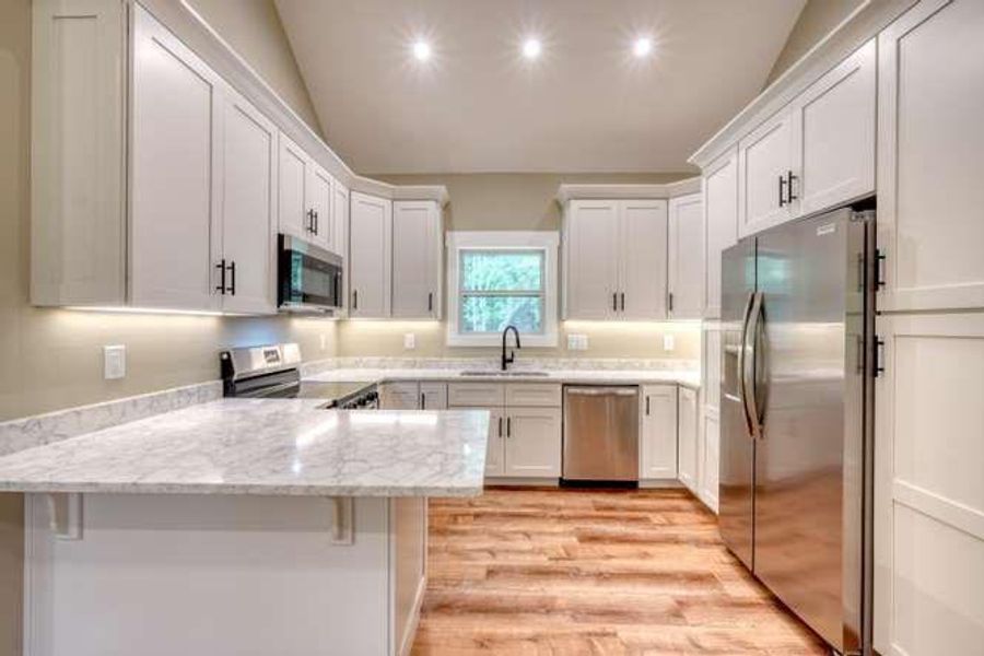 Furnished interior view inside a new home in , Blairsville (Image 4).