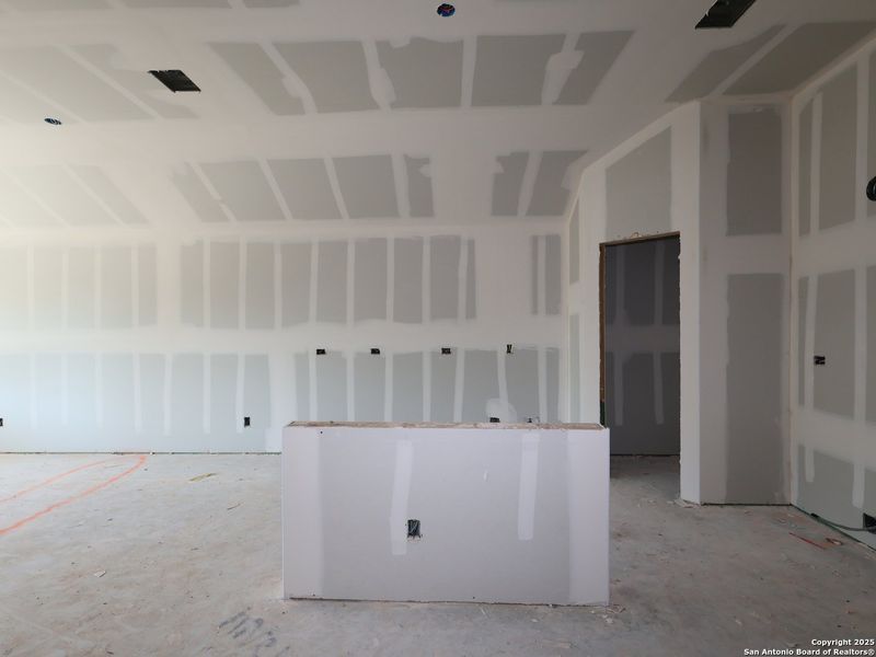 In-progress construction of a new home in Meadows at Clear Springs, New Braunfels, TX (Image 29).