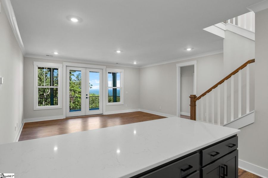 Spacious, unfurnished interior of a new home in Greenville County Homes, Landrum (Image 27).