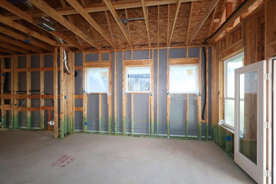 Spacious, unfurnished interior of a new home in Oakwood Estates, Waller (Image 6). Spacious, unfurnished interior of a new home in Oakwood Estates, Waller (Image 6).