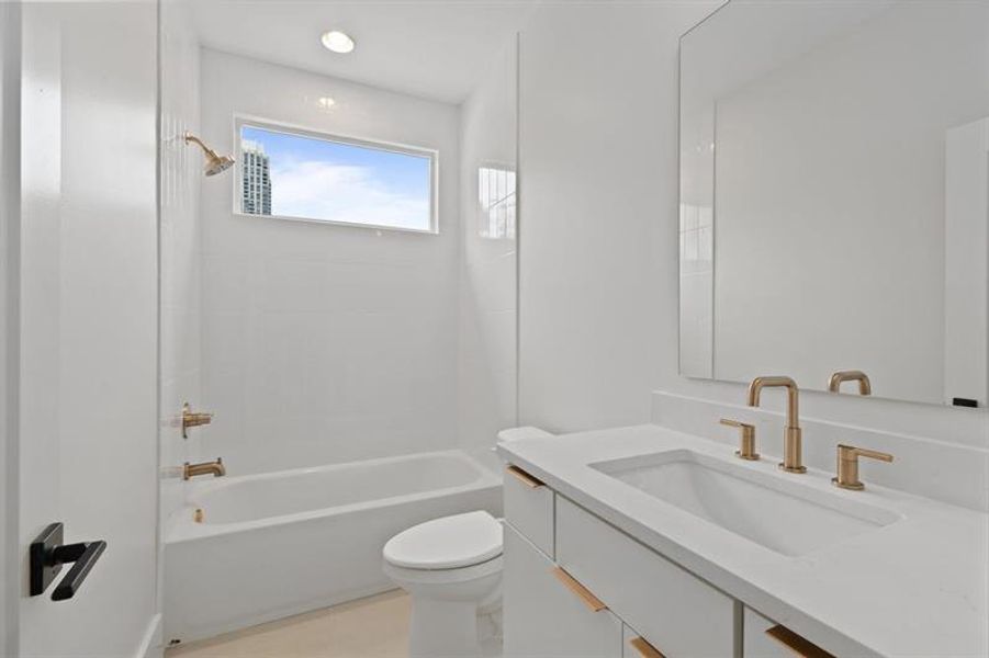 Furnished interior view inside a new home in , Atlanta (Image 6).