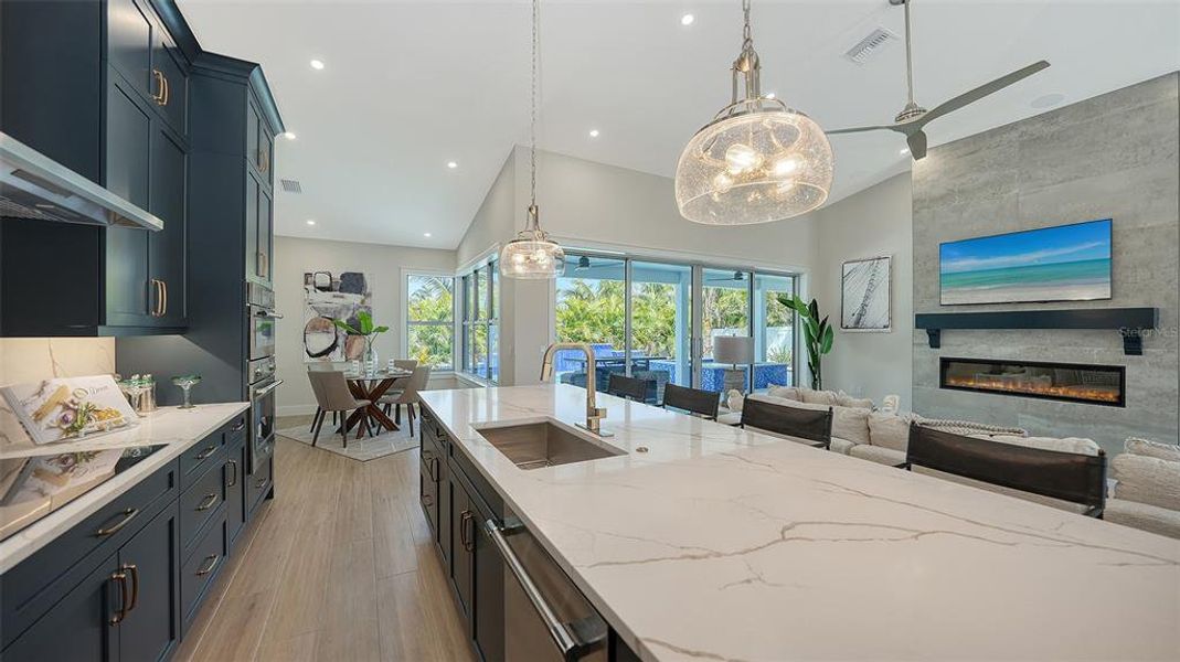 Furnished interior view inside a new home in , Bradenton (Image 39).