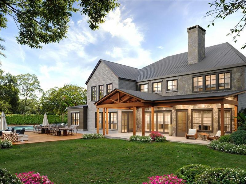 Exterior details and patio area of a home in , Buford (Image 4).