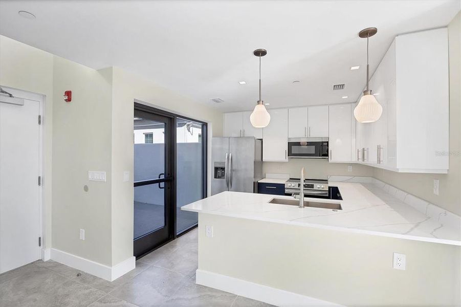 Furnished interior view inside a new home in , Sarasota (Image 12).