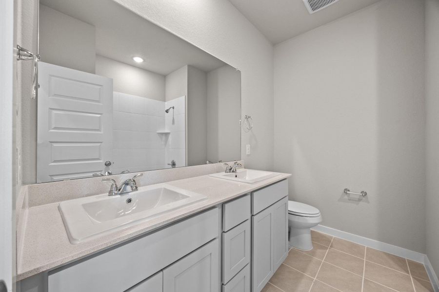 Furnished interior view inside a new home in Prairie Winds, Hutto (Image 17). Furnished interior view inside a new home in Prairie Winds, Hutto (Image 17).