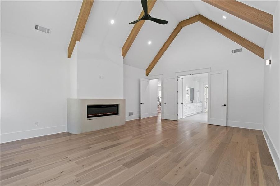 Spacious, unfurnished interior of a new home in , Dacula (Image 80).