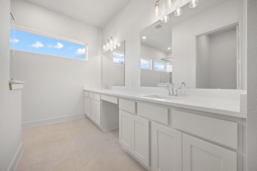 Furnished interior view inside a new home in Santa Rita Ranch, Liberty Hill (Image 8).