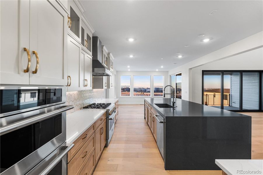 Furnished interior view inside a new home in Autograph at Lyric, Lone Tree (Image 17).