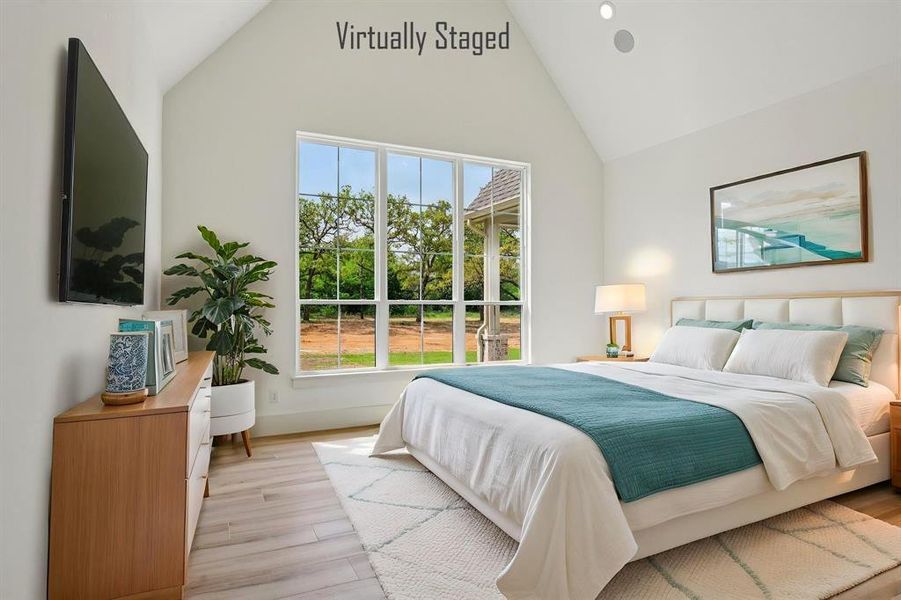 Furnished interior view inside a new home in , Burleson (Image 7).