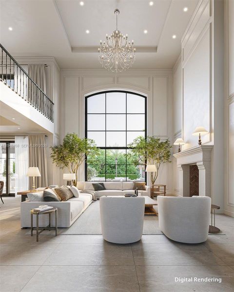 Living Room Rendering