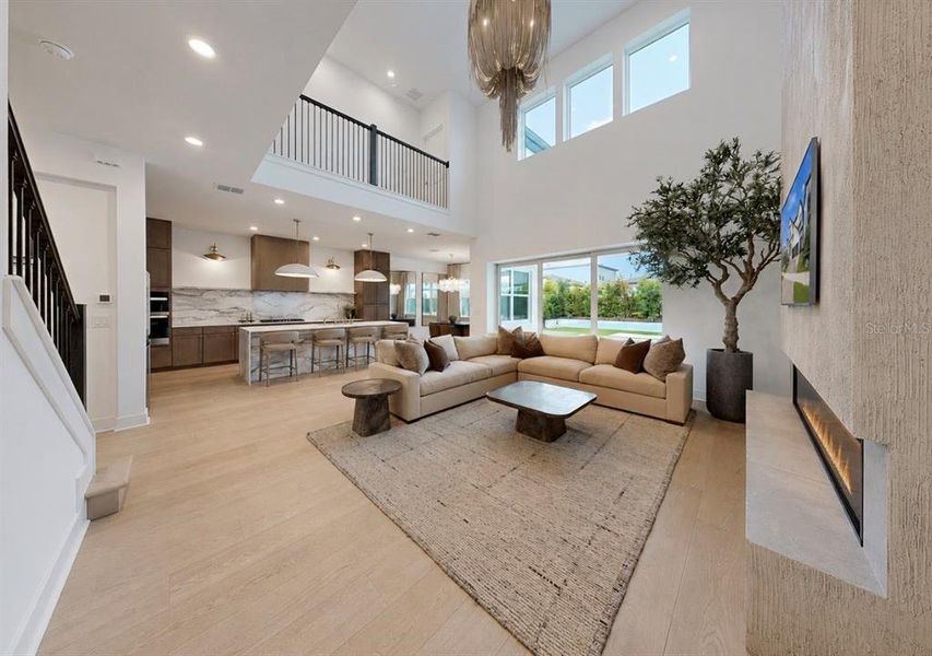 Furnished interior view inside a new home in , Apollo Beach (Image 46). Furnished interior view inside a new home in , Apollo Beach (Image 46).