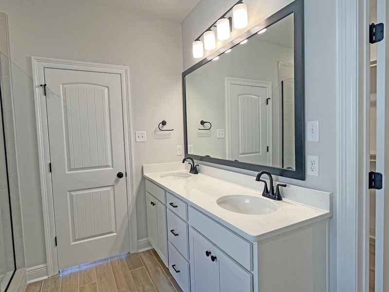 Furnished interior view inside a new home in Bird Song at Hammock Bay, Freeport (Image 8).
