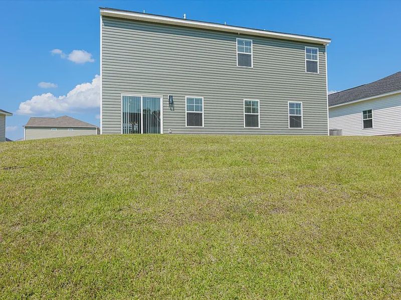 Exterior details and patio area of a home in Portrait Hills, Aiken (Image 20).