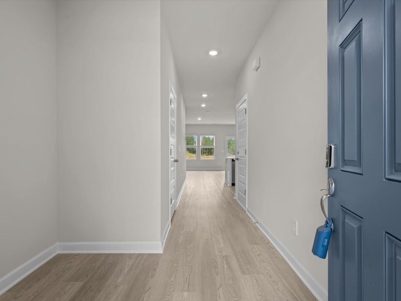 Spacious, unfurnished interior of a new home in Northbrook Village Townes, Taylors (Image 10).