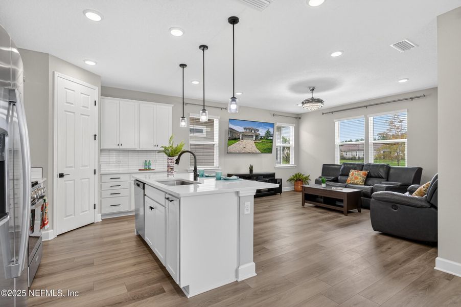 Furnished interior view inside a new home in , St. Augustine (Image 14).
