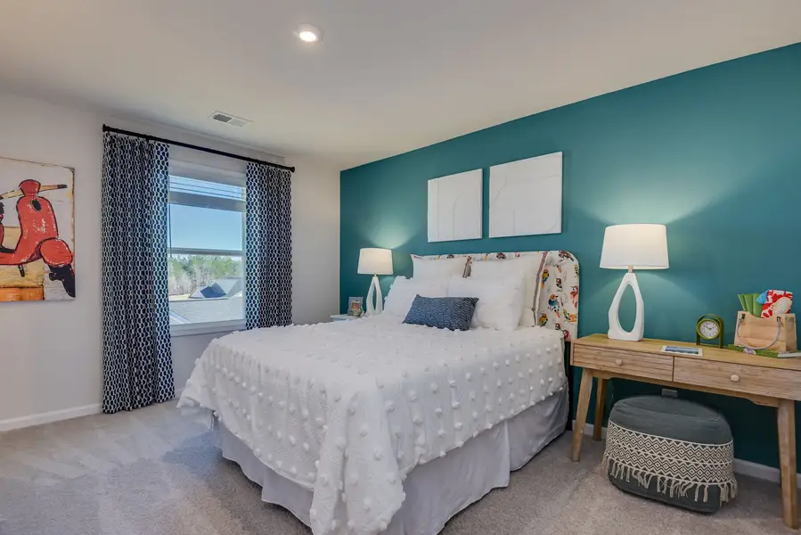 Furnished interior view inside a new home in The Beacon at Old Peachtree Single Family Homes, Lawrenceville (Image 195).