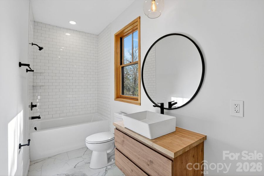 Furnished interior view inside a new home in , Asheville (Image 13).