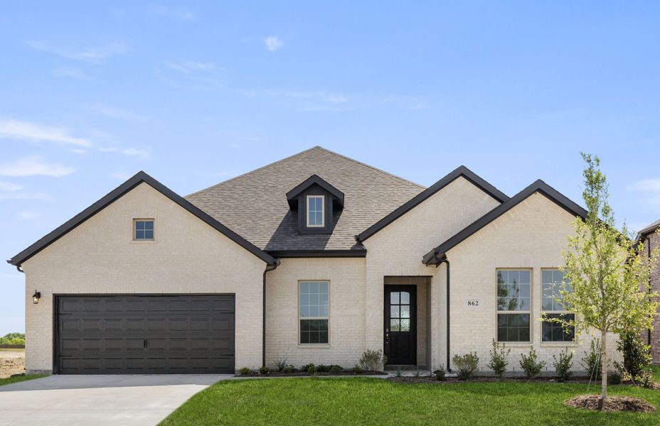 Front exterior of a home in the Myrtle Creek community, located in Waxahachie, TX (Image 15). Front exterior of a home in the Myrtle Creek community, located in Waxahachie, TX (Image 15).