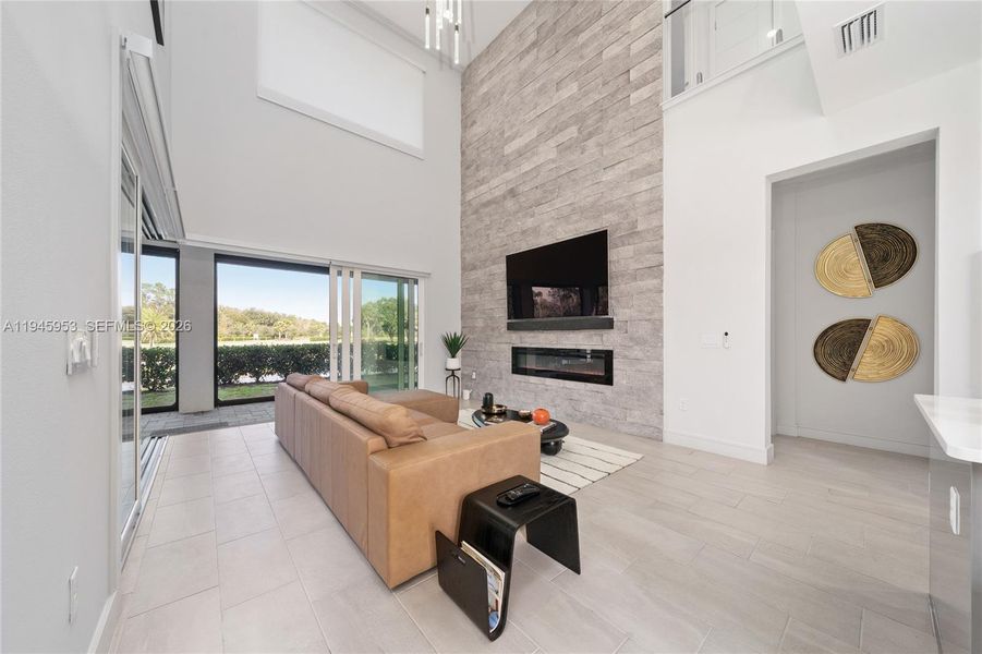 Furnished interior view inside a new home in , Davenport (Image 16).