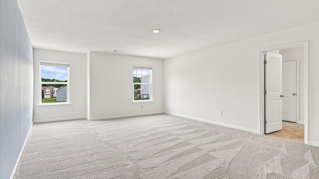 Spacious, unfurnished interior of a new home in Mary's Pointe, Clinton (Image 30). Spacious, unfurnished interior of a new home in Mary's Pointe, Clinton (Image 30).