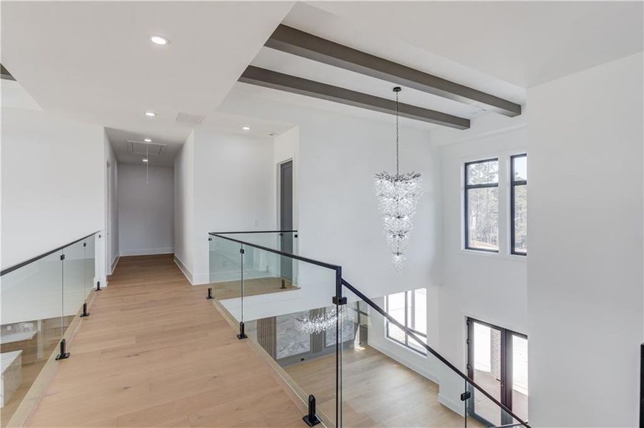 Furnished interior view inside a new home in , Sugar Hill (Image 9). Furnished interior view inside a new home in , Sugar Hill (Image 9).