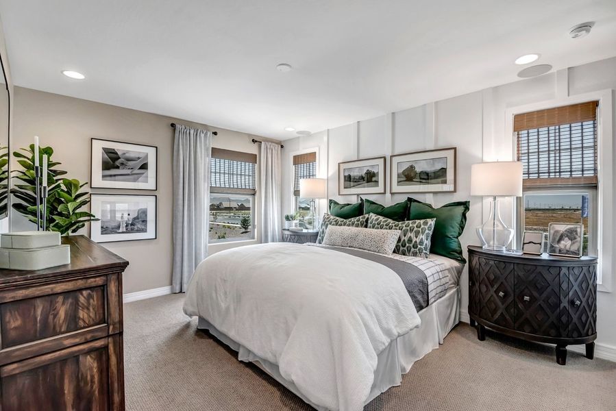 Furnished interior view inside a new home in Ironwood Villages at North Creek, Queen Creek (Image 22).