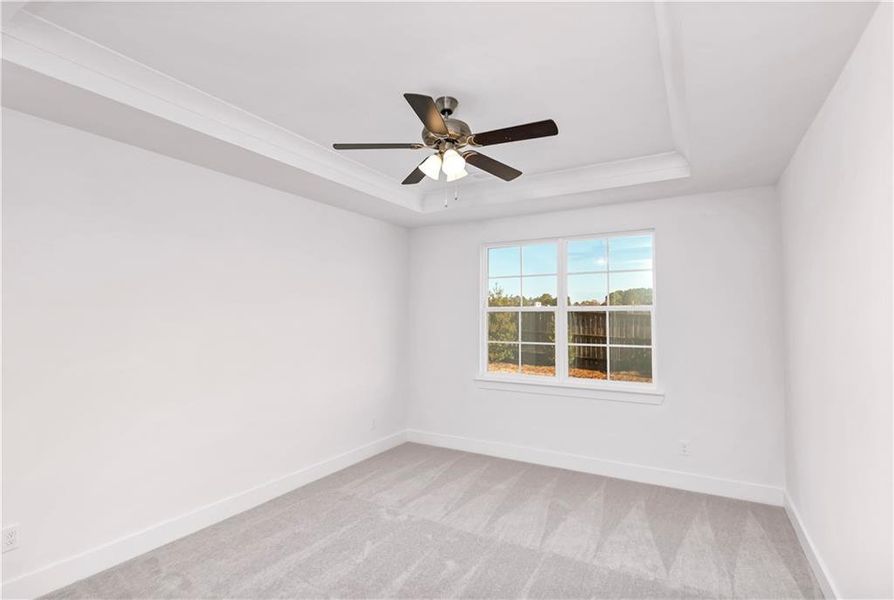 Spacious, unfurnished interior of a new home in Villas at Dawsonville, Dawsonville (Image 24). Spacious, unfurnished interior of a new home in Villas at Dawsonville, Dawsonville (Image 24).