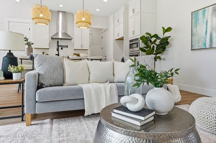 Furnished interior view inside a new home in , Jacksonville Beach (Image 17).