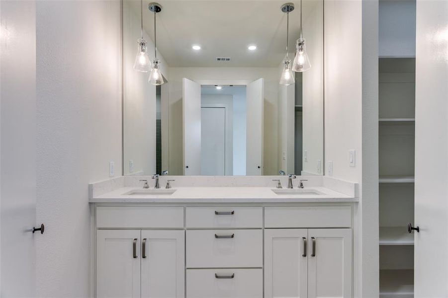 Furnished interior view inside a new home in , Fort Worth (Image 9).