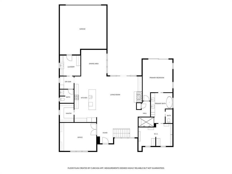 2D floor plan layout of this home in , Dallas, TX (Image 6).