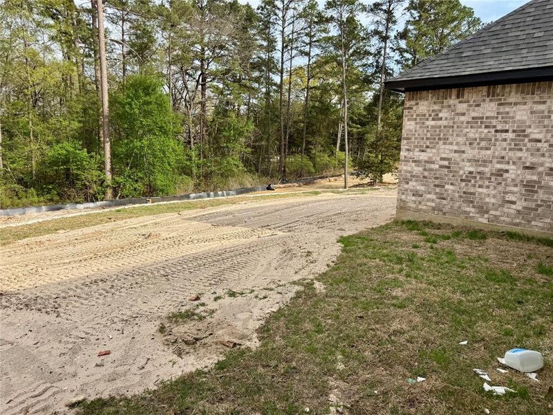 Exterior details and patio area of a home in , Mineola (Image 5). Exterior details and patio area of a home in , Mineola (Image 5).