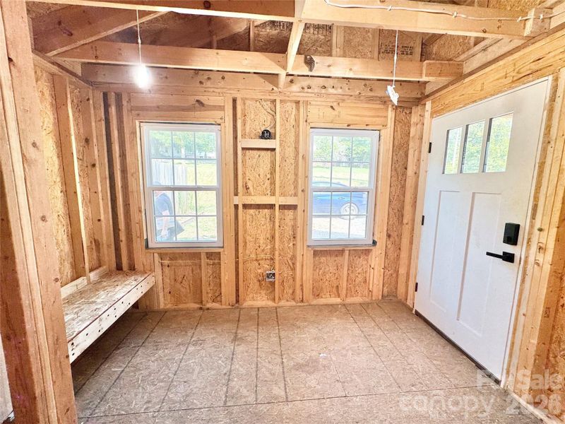 In-progress construction of a new home in , Granite Falls, NC (Image 3).