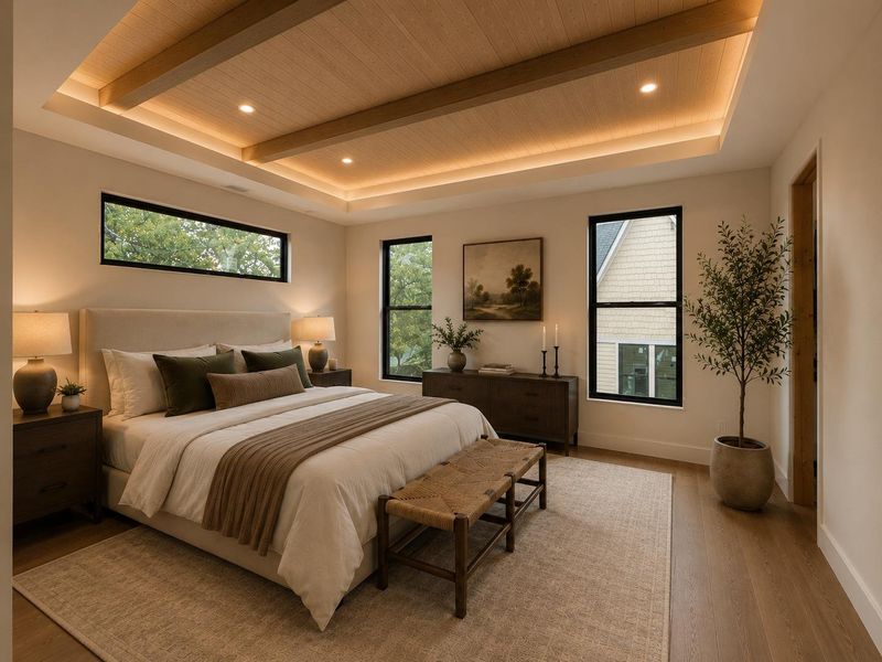 Furnished interior view inside a new home in , Austin (Image 4).