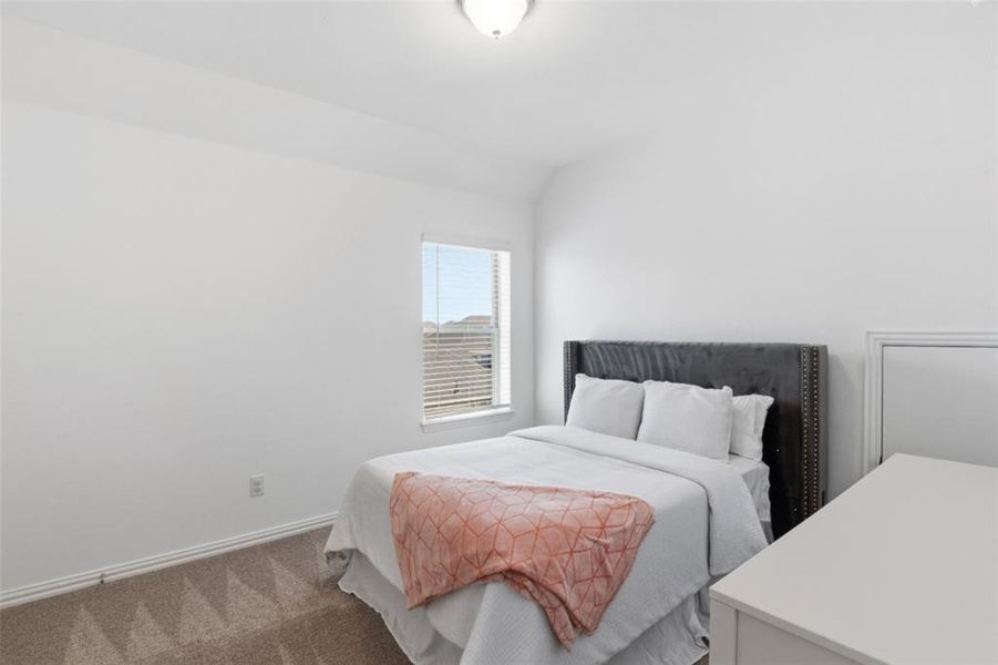 Furnished interior view inside a new home in Whitewing Trails, Princeton (Image 35).