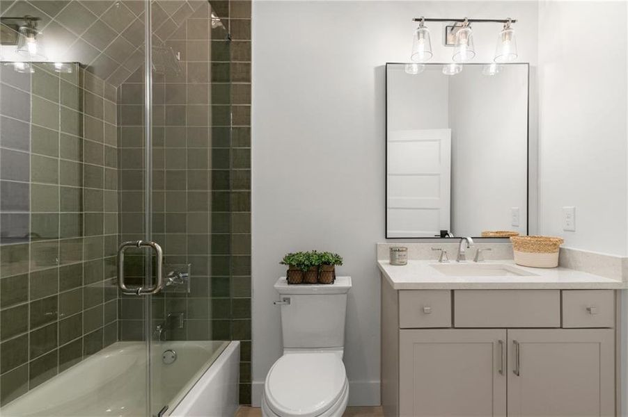 Furnished interior view inside a new home in , Canton (Image 55).